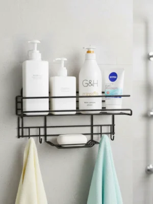 kitchen wall rack with soap holder