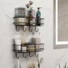 Multipurpose Bathroom Shelf | Wall Mounted Storage Rack for Kitchen & Bathroom