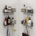 adhesive wall mounted rack multipurpose
