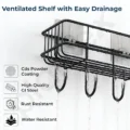 kitchen bathroom organizer shelf