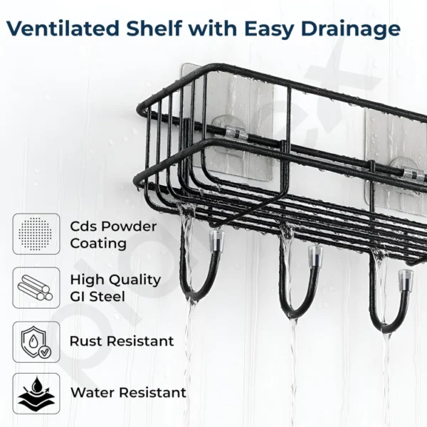 kitchen bathroom organizer shelf