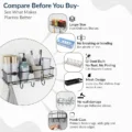 adhesive wall mounted rack multipurpose