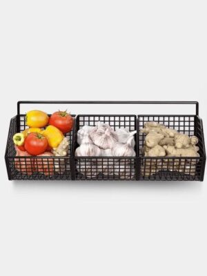 storage basket for kitchen bathroom and home