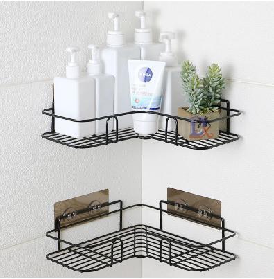 wall mounted bathroom storage rack no drill