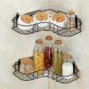 adhesive kitchen organizer shelf