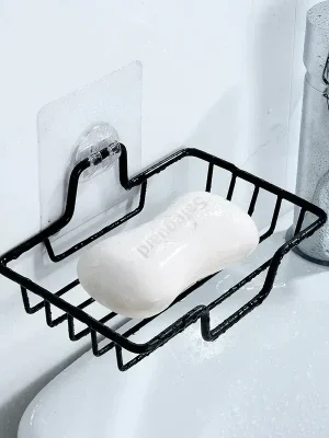 DISH SOAP RACK (3) wall mounted soap holder no drill