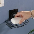 metal soap tray with adhesive hook