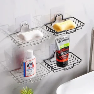 wall mounted soap holder no drill