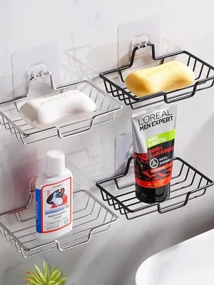 wall mounted soap holder no drill