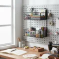 NEW HB (1) 2 layer wall mounted shelf rack for kitchen and bathroom