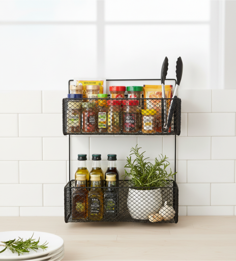 multi purpose wall mounted organizer rack