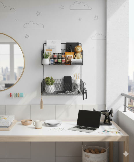 kitchen storage rack for spices and bottles