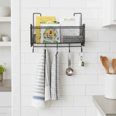 NEW MESH RACK (3) kitchen mesh storage rack