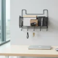 NEW MESH RACK (4) bathroom wall storage baskets
