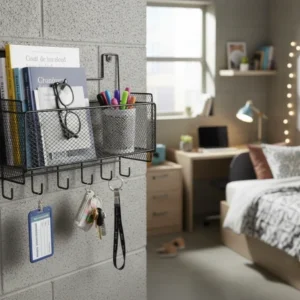 wall mounted mesh storage baskets