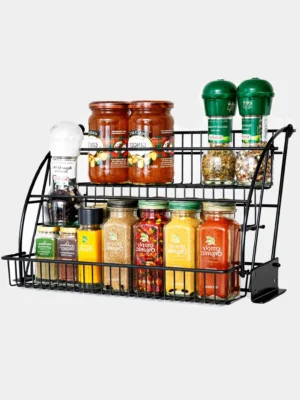 Spice-Rack-1 pull down spice rack organizer in cabinet 3 tier spice rack for kitchen storage wall mounted spice rack organizer kitchen cabinet spice rack