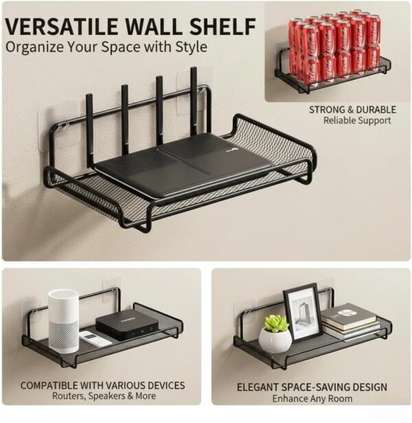 wifi router organizer wall mount