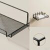 Wall Mounted Router Shelf with Adhesive Hook | WiFi Router Organizer & Multi-Purpose Storage Rack